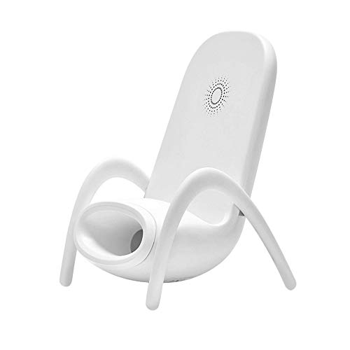 LHIABNN Safe and Fast Wirless Charger,Wireless Charging Stand with Speaker 2 in1 Phone Holder Compatible with Phone 11 Pro Max/X/8 Plus/Samsung S9,S9+,S8,S8+,S7?S7 Edge,NOTE8,NOTE5?S6 Edge+