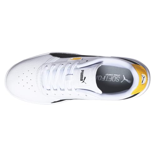 PUMA Mens Clasico Accents Lace Up Sneakers Shoes Casual - White4