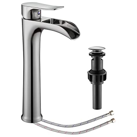 YUNDOOM Brushed Nickel Vessel Sink Faucet Cover