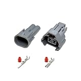 KIUYTRW 2Pin 2.0mm Automotive Crankshaft Camshaft Sensor Plug Connector 6189-0039 DJ70226A-2.0(2P-B)