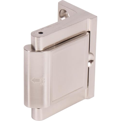 Stone Harbor Hardware Privacy Flip Door Guard, Satin Nickel