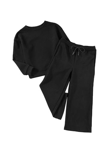 blibean Teen Girls Pant Sets Comfy Knit Clothes Outfits Fall Clothing Size 4-13 Years