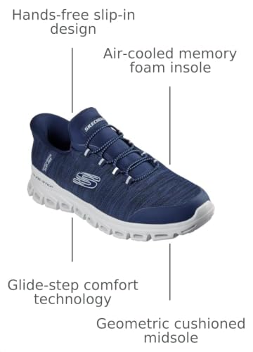 Image of Skechers Men's Glide-Step Zefyr Hands Free Slip-in Sneaker