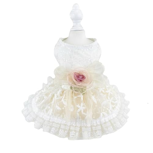 Costume de Noël pour chien et chat en velours rouge, jupe tutu X-Large