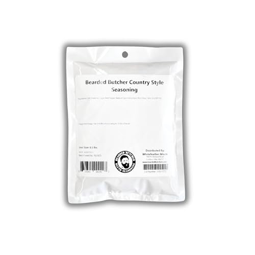 Bearded Butchers Country Style Seasoning, 8oz – Seasons Up to 25 lbs Meat – Classic Breakfast...