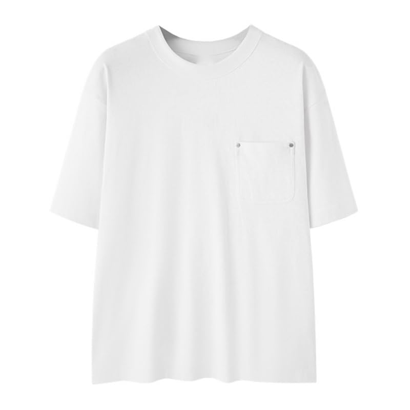 T-shirt respirant à séchage rapide en coton doux pour homme actif