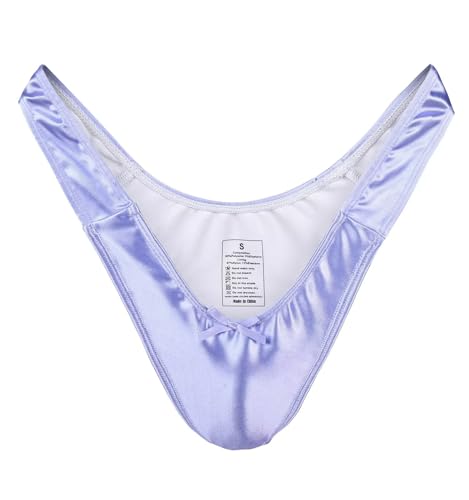 Landofgenie Tucking Gaff Höschen für Crossdresser Hiding Gaff Panty Shaping Panty Unterwäsche Unterhosen für Transgender Lila L