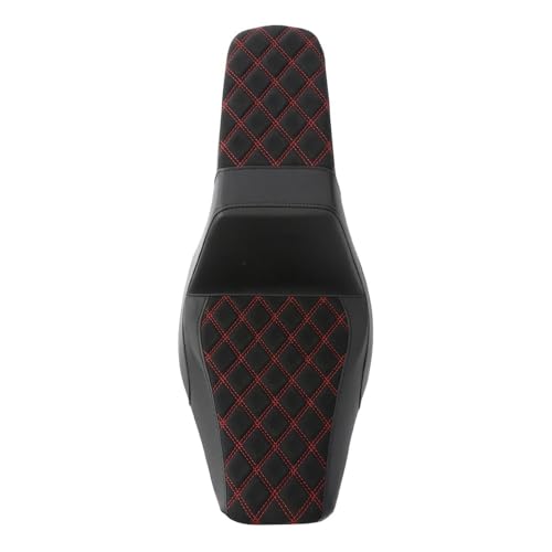 Asiento doble de moto Softail FXBB FXST con acolchado ergonómico antideslizante 3