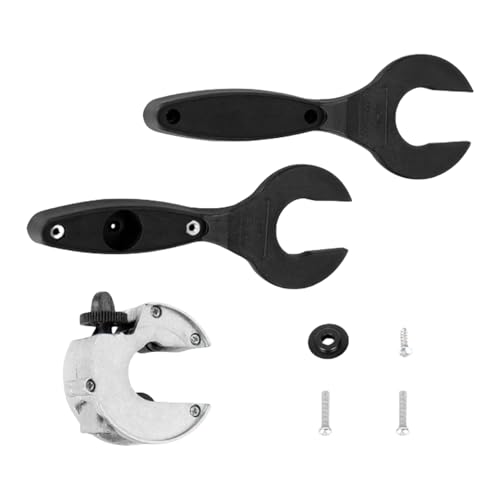 PFXNGMS Rohrschneider, geeignet für Heimwerkerprojekte und professionelle Rohrschneidearbeiten, Sanitär- und Elektroprojekte mit Handschuhen, Aluminium-Rohrschneider