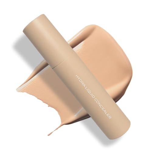 Image of Ruby's Organics Liquid-Cream Concealer for Under-eye Dark Circles & Pigmentation, Full Coverage, Under Eye Cream with Bakuchiol, Easily Blendable, Highly Pigmented, Natural, All Indian Skin Types - HC3.5, 6.5ml