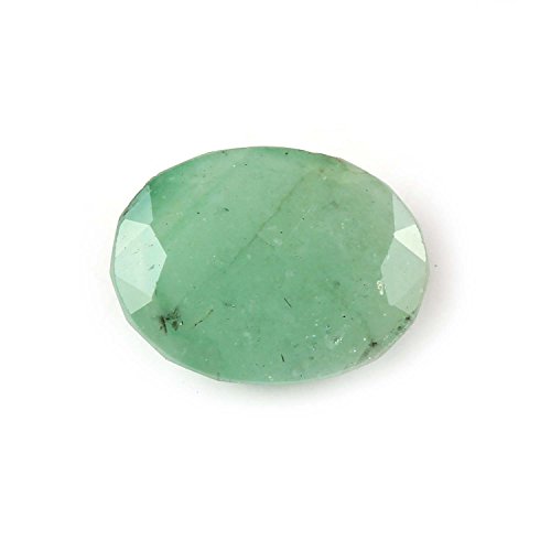 Émeraude verte naturelle de Zambie ovale 5.57 ct pour la création de bijoux de luxe