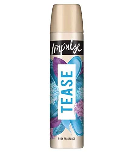 6 x Impulse corpo profumo corpo spray 75 ml Tease