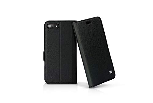 IBROZ ASUS ZenFone 4 Max ZC520KL (5.2") Etui Folio Cuir, Fermeture Magnet, Noir Cover