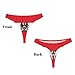 GZEKWLP Austrian Coat of Arms Eagle Flag Seamless G-String Thong for Women Low Rise Panties No Show Briefs Bikini Underwear Large