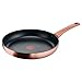 Lagostina Rosé, Padella Antiaderente Ø 30 cm, Rivestimento Titanium, Indicatore di Calore Thermo-Signal, Manico Rivettato, Compatibile con Induzione, Colore Oro Rosa immagine