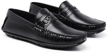 Mocassim Masculino Dockside Driver Sapato Casual Social Macio Confortável Estilo Italiano Clássico