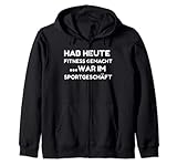 Fitness Motivation im Sportgeschäft für Hobby-Sportler Kapuzenjacke