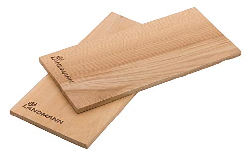 Landmann Selection 13956 Incense Plank Made of Cedar Wood 30 x 14 x 0.9 cm (Pack of 2)