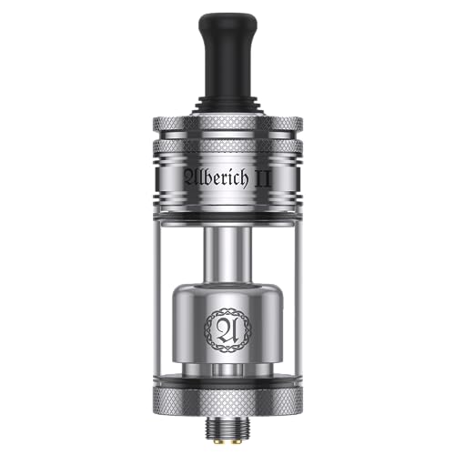 Vapefly Alberich 2 MTL RTA Selbstwickel-Verdampfer 23 mm 4 ml silber