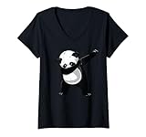 Photo Gallery donna dabbing panda dab animal graphic ragazzi ragazze donne bambini maglietta con collo a v Photo Gallery donna dabbing panda dab animal graphic ragazzi ragazze donne bambini maglietta con collo a v