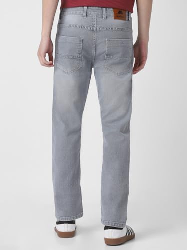 Image of Neostreak Men's Regular Fit Heavy Washed Jeans Stretchable