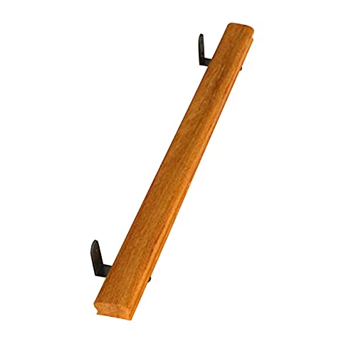 Main courante escalier 360cm en bois kit de fixation mural - 2