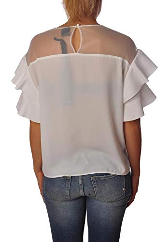 Pinko Blusa Maniche Corte Trasparente sottomultiplo tg 40