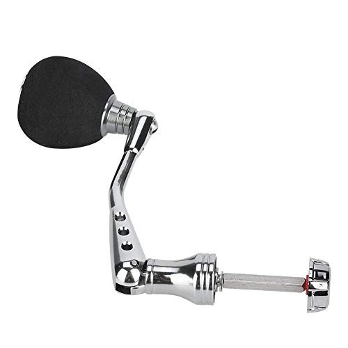 Keenso CNC Metal Fishing Reel Kits, Rod Handle Rocker Arm Refit Accessory Replacement Parts for (L) Fishing reels and Fishing Repair Tools