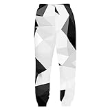 Unideazone Unisex Sport Pants Funny 3D Digital Printed Pizza Jogger Sweatpants Large Orange