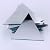 2 inch (50.8 mm) Triangle Mirror Mosaic Tile Craft Mirrors 50pcs (Silver)