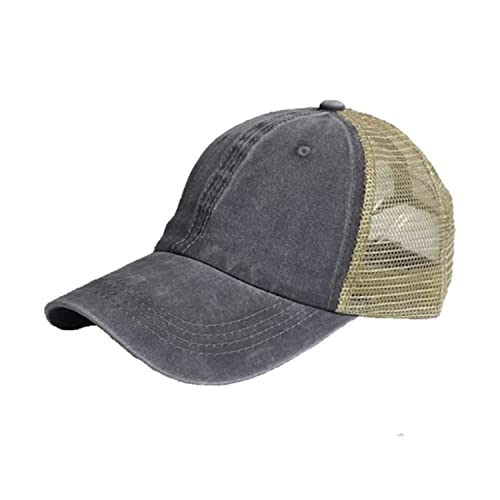 Image of Baseball Cap for Men Women, Men's Athletic Baseball Fitted Cap Classic Adjustable Plain Hat Quick Dry Trucker Hats