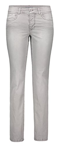 Preisvergleich Produktbild MAC Jeans Damen Melanie Straight Jeans, Grau (Grau 042V), 46W / 30L
