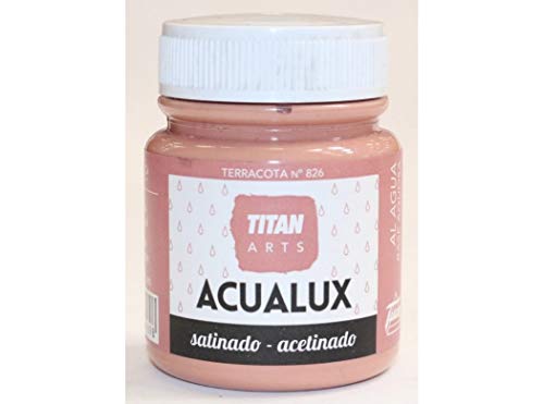 Industrias Titan. S.L 920826 - Pintura manualid. acril. 100 ml terra satin. acualux titan