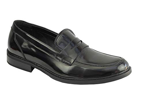 XPOSED London - Mocasines para Hombre, Color Negro, Talla 45 EU