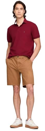 Image of Tommy Hilfiger Men's Short Sleeve Cotton Pique Polo Shirt in Regular Fit 2024 Collection