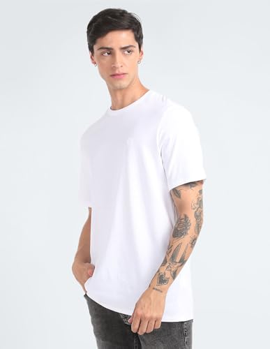 Calvin Klein Men's Smooth Cotton Solid Crewneck T-Shirt4