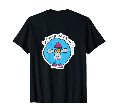 Le fromage, c'est la vie ! (Le fromage est vivant) T-Shirt Cover