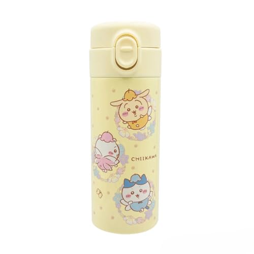 ちいかわ ワンタッチステンレスボトル 350ml(フェアリーフラワー)