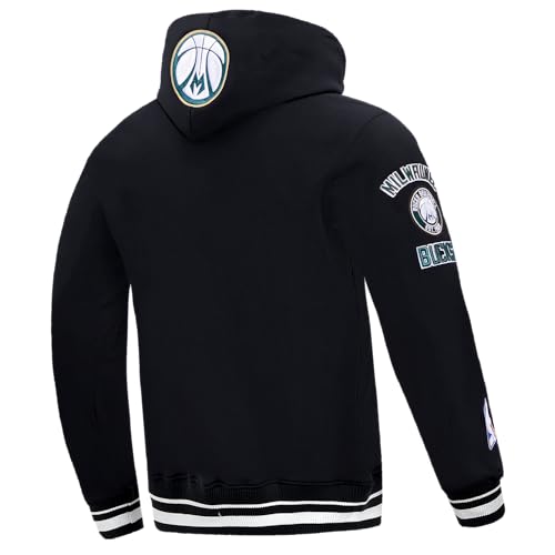 Image of Pro Standard Mens NBA Retro Classics Brushed Back French Terry Pull Over Hoodie