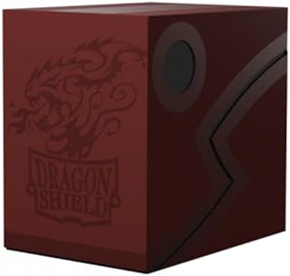 Dragon Shield Double Shell Deck Box - Blood Red
