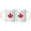 Coveted Goods I’d Rather Be in Canada Mug – 11oz White Ceramic Coffee Cup – Funny Canadian Gift for Canada Lovers, Expats, Travelers & Patriotic Fans #1