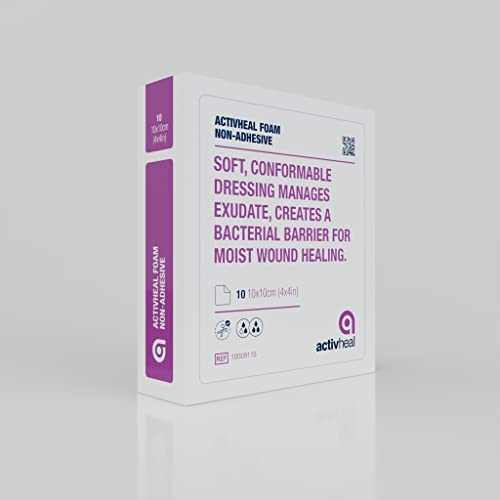 Activheal Non-Adhesive Dressings 10cmx10cm x 10