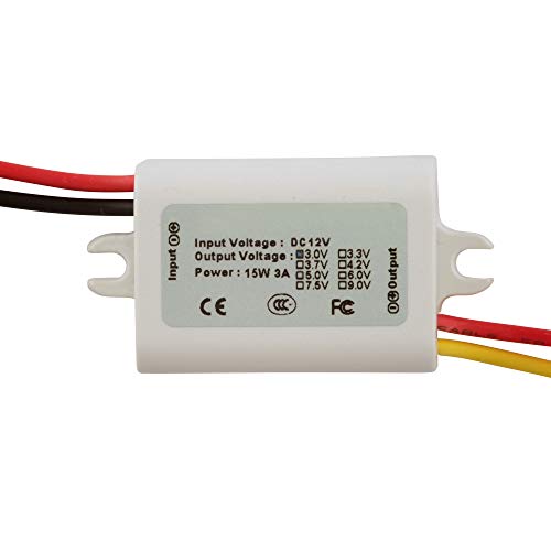 12V to 3V 3A Step-Down Waterproof Miniature DC-DC Converter Power Supply Module