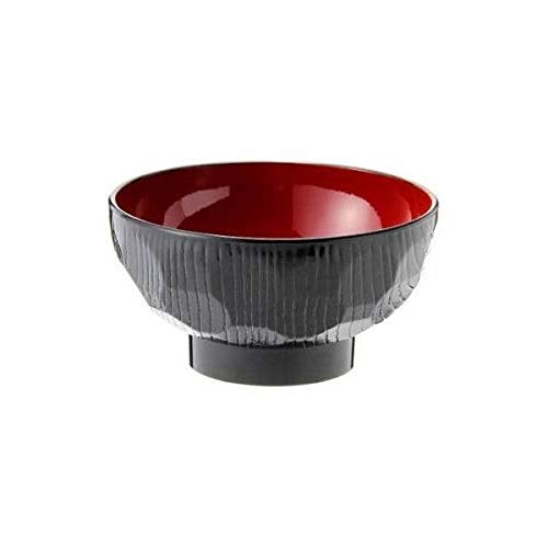 Tortoise Shell Black Soup Bowl