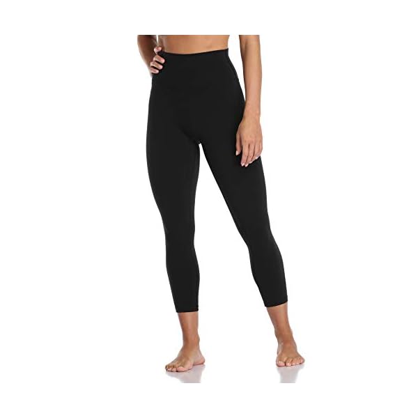 Colorfulkoala-Womens-High-Waisted-Leggings-78-Length-Yoga-Pants Colorfulkoala Women's High Waisted Tummy Control Workout Leggings 7/8 Length Ultra Soft Yoga Pants 25" (M, Black)