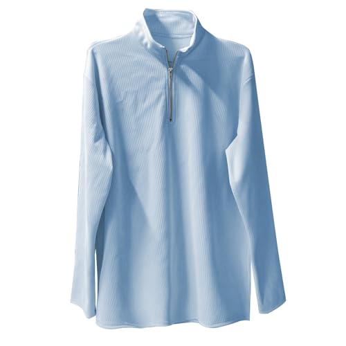 Chemise velours côtelé bleu structurée d'une douceur exceptionnelle