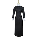 Xiao Wu Sword Master Kishin Demon Sword Master Crona Black Dress Cosplay Costume (Female M)
