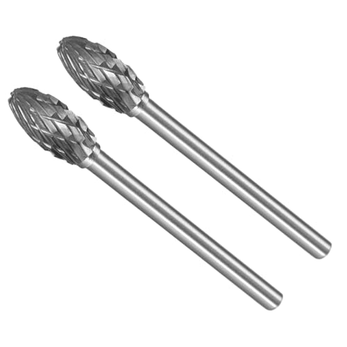 Fresas rotativas de carburo de tungsteno 2 piezas miniatura 1