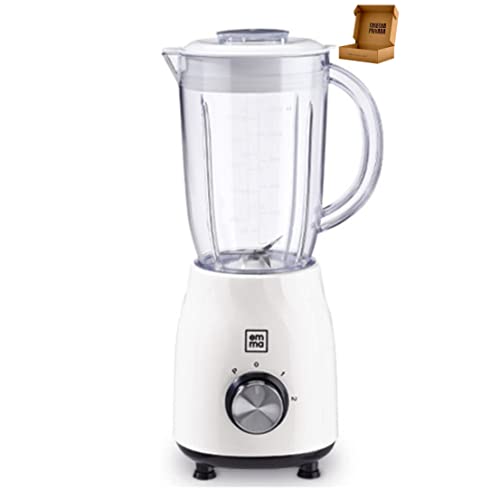 Batidora EMMA - Envío 24h - Bajo Consumo, Alto Rendimiento de Electrodomésticos - Hogar y Hostelería - Cosecha Privada (Batidora Vaso, Blanca)