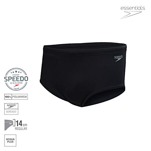 Speedo Acqua Plus Sunga, Homens, Preto, M